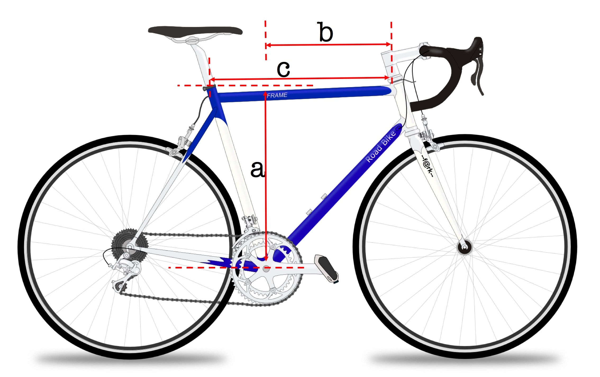 rahmengröße am fahrrad finden