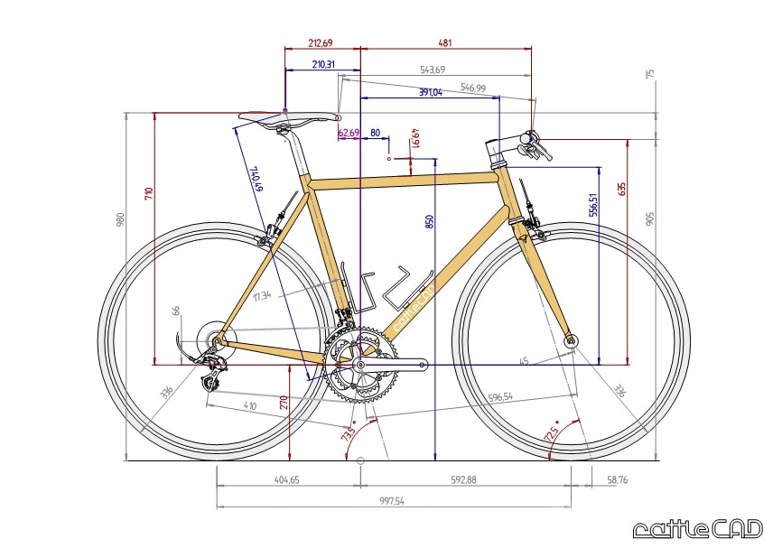 Rahmenhöhe Trekkingrad Crossrad Ratgeber ? Tabellen ⚒